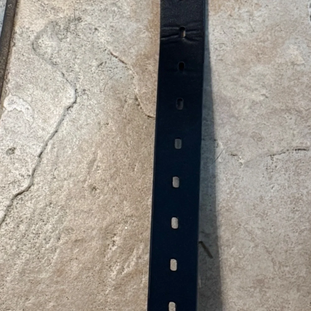 Boy's Brown Belt Faux Leather Adjustable 33.5 Length 1 1/8 Width